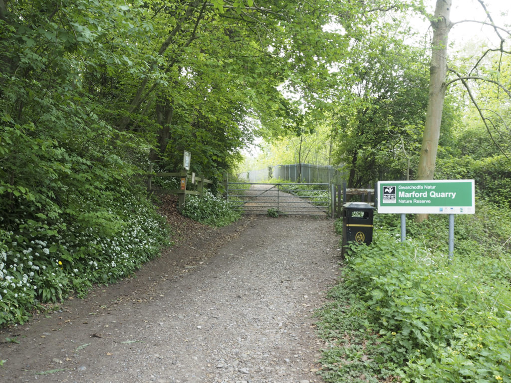 Maes y Pant Entrance in Marford